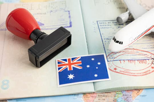 visado a australia