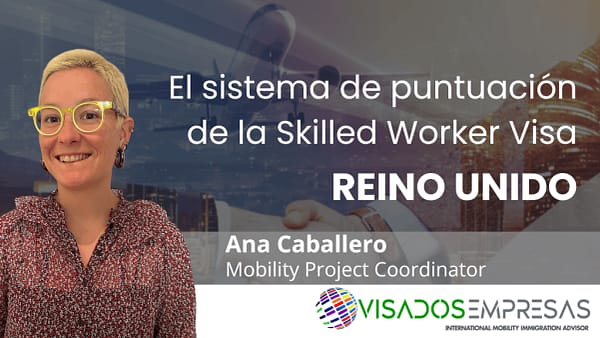 Puntuación Skilled Worker Visa