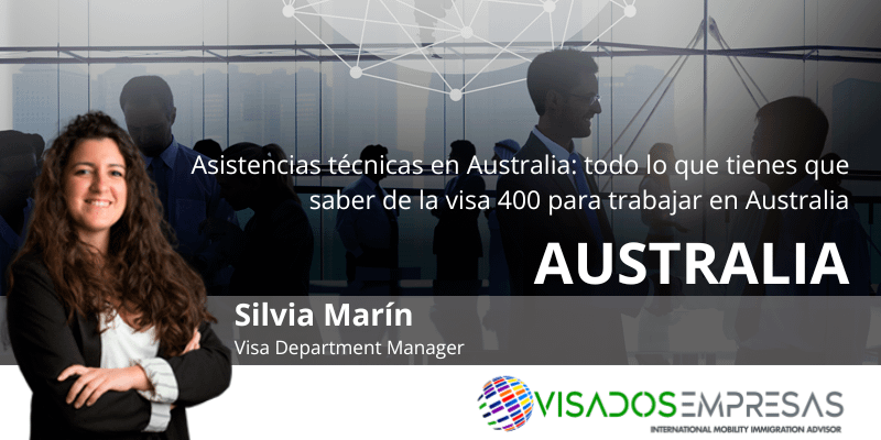 visa 400 para Australia Visados Empresas